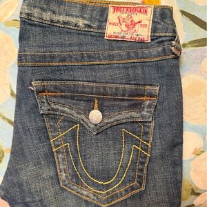 True Religion Vintage “Big T” Denim Jeans